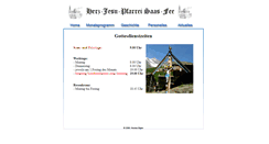 Desktop Screenshot of pfarrei.webvalley.ch